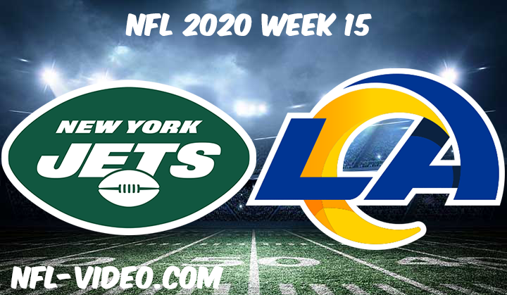 New York Jets vs Los Angeles Rams Full Game & Highlights NFL 2020 Week 15