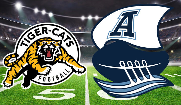 Hamilton Tiger-Cats vs Toronto Argonauts Full Game Replay 2022 CFL Week 9