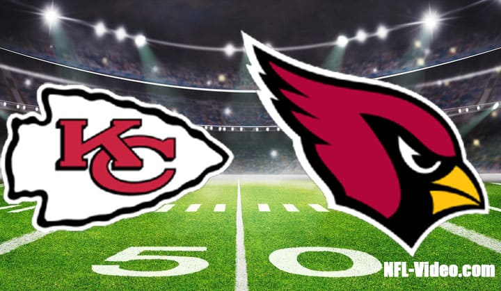 Kansas City Chiefs vs Arizona Cardinals Full Game Replay 2022 NFL Week 1