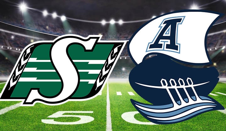Saskatchewan Roughriders vs Toronto Argonauts Full Game Replay 2022 CFL Week 6