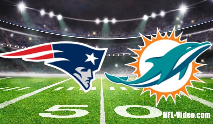 New England Patriots vs Miami Dolphins Full Game Replay 2022 NFL Week 1