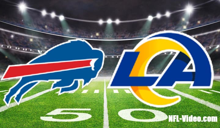 Buffalo Bills vs Los Angeles Rams Full Game Replay 2022 NFL Week 1