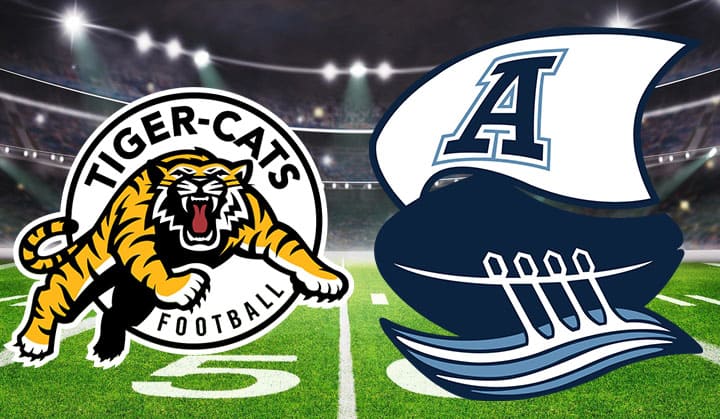 Hamilton Tiger-Cats vs Toronto Argonauts Full Game Replay 2022 CFL Week 12